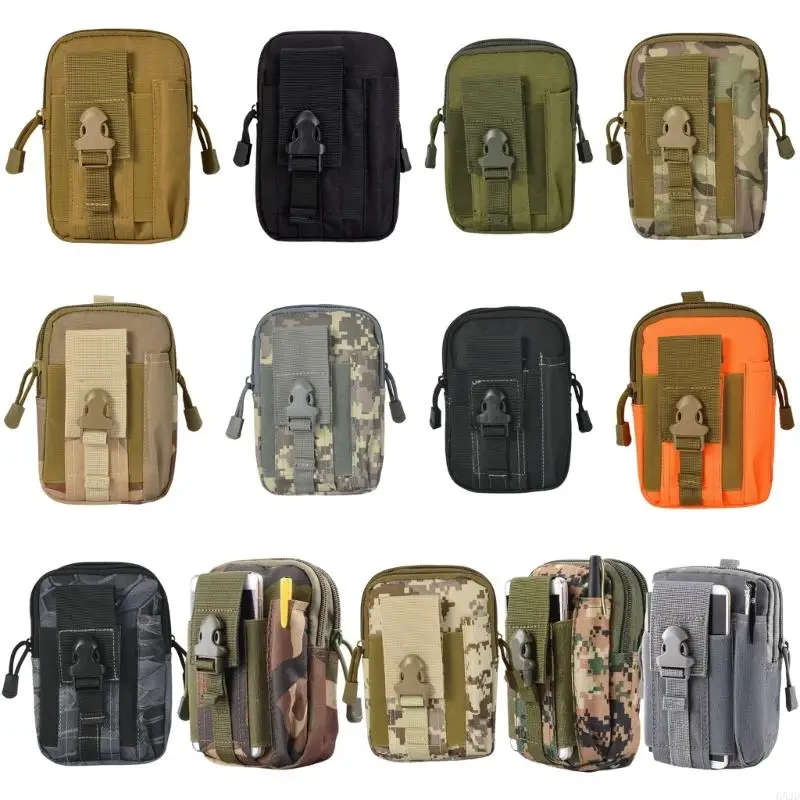 652D Climbing Hunting Multipurpose Sports Pouches Belt Tool Bag Belt Tactic Waist Pack Outdoor Camping Pouches Phone Bag