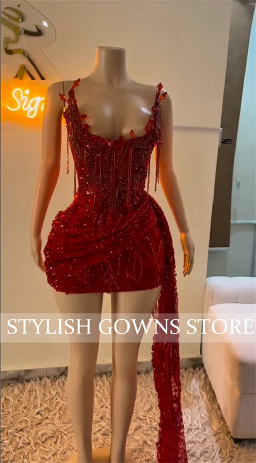 Luxury Short Prom Dress 2025 Beading Gems Birthday Party Diamonds Cocktail Senior Homecoming Party Dresses Customized