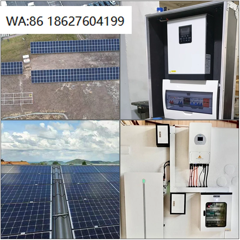 20KW-30KW Home Solar Photovoltaic System, HV LiFePO4 Battery MPPT Controller Off Grid Power Storage