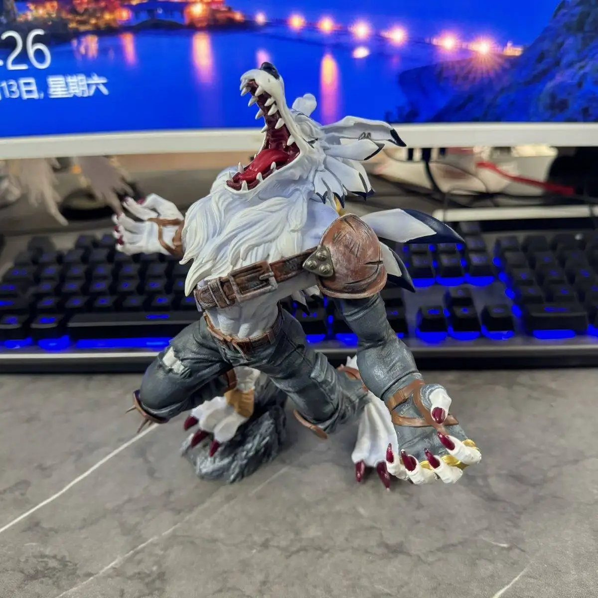 

Фигурка Digimon Adventure: Гарурумон-Волкодав, ЛеОмон — коллекционная модель, аниме-аксессуар, настольное украшение, подарок