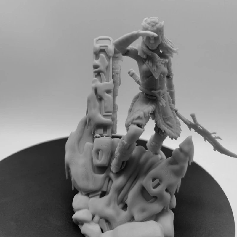Resin Model Figure, 1/24 Scale Explorer, GK, Unassembled and Unpainted Kit, 3D DIY Toy