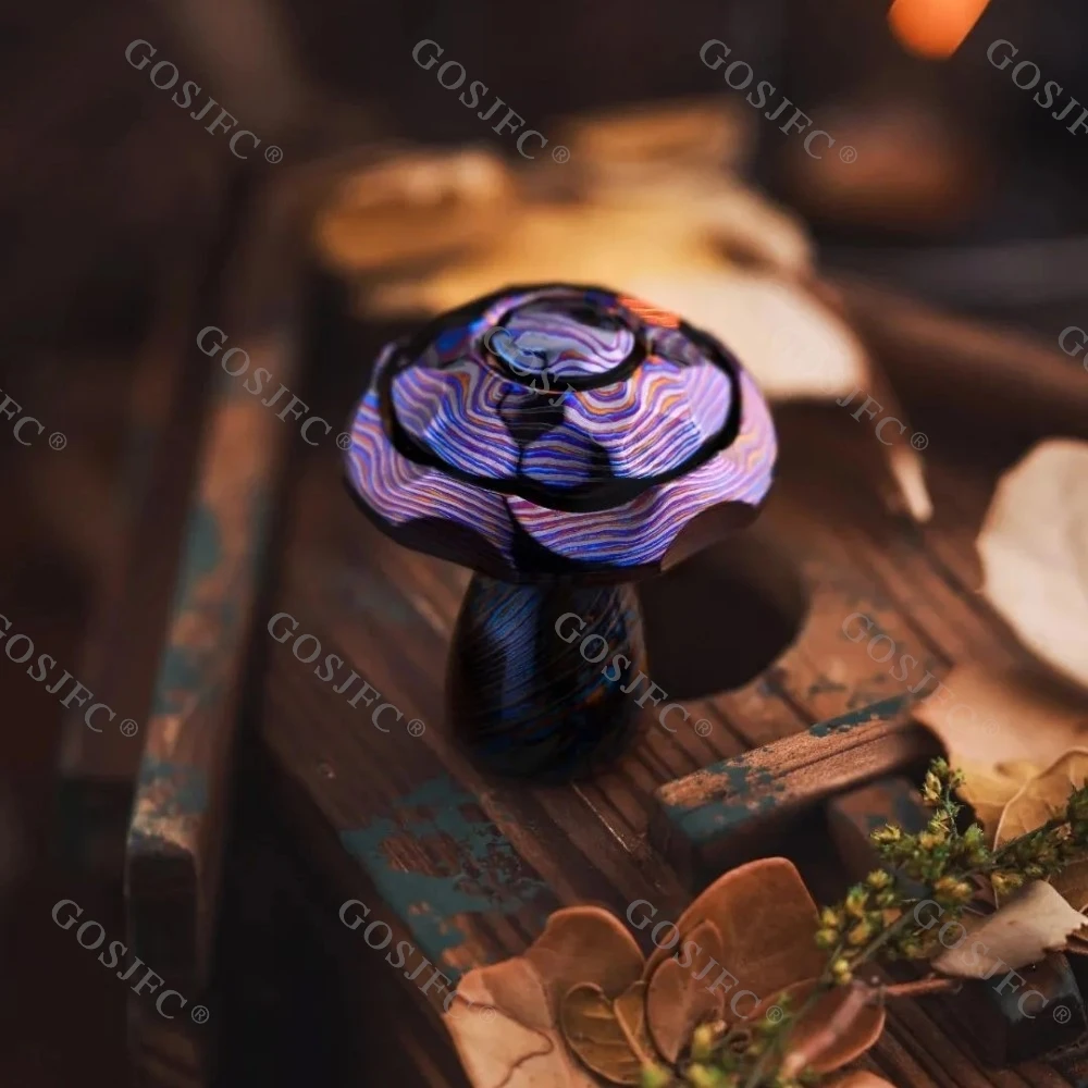 ROGUE EDC matériaux spéciaux champignon Fidget Spinner rotor mécanique Fidget jouets pour adultes jouet de bureau