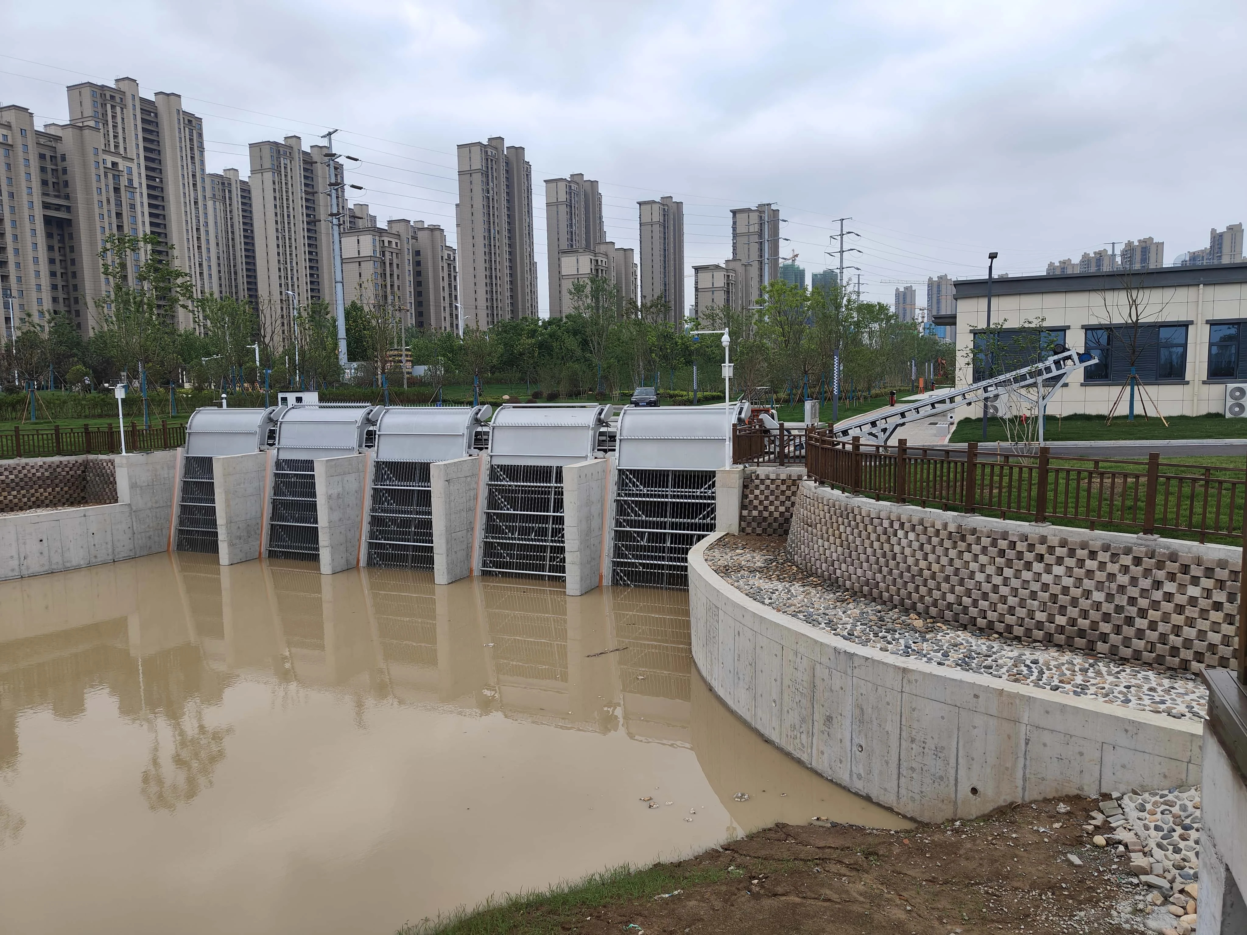 شبكة نهر الآلة، شبكة صيد عكسية، شبكة خشنة من الفولاذ المقاوم للصدأ موثوقة وقوية ومتينة