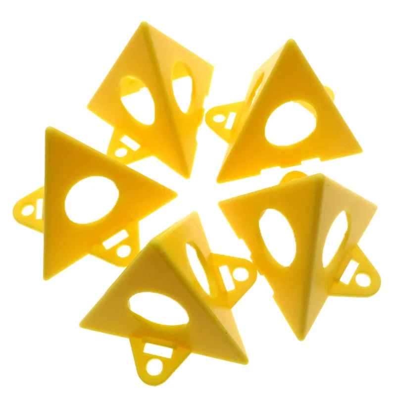 50Pcs Mini Paint Stands Tool Set for Woodworking Paint Rack Paint Spray Bracket Auxiliary Triangular Paint Pad