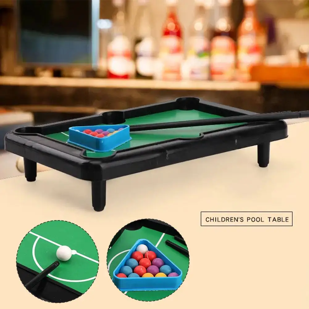 Mini Home Party Games Parent Child Interaction Game Education Toys Board Desktop Billiards Games For Children Mini Billiard B9V0