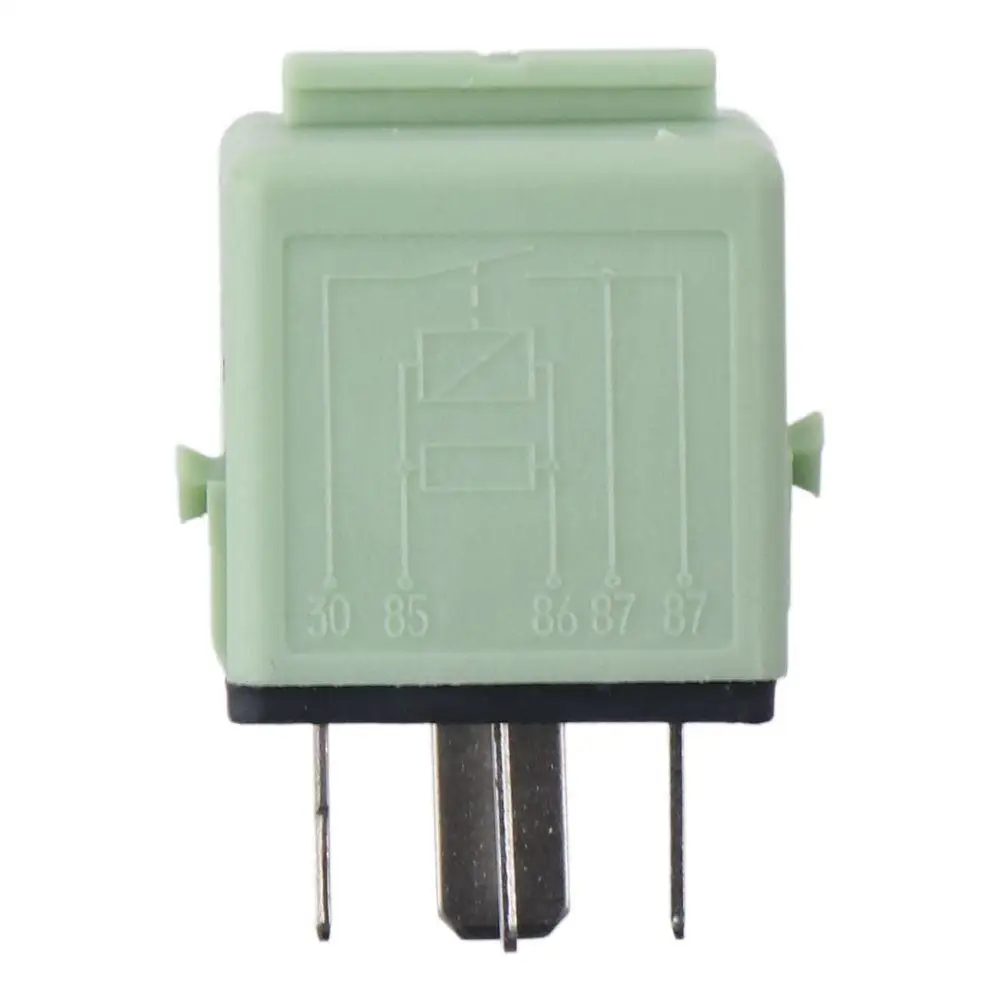 Reliable 12VDC 61368373700 Green Plastic V23134-K59-X312 5Pin Metal Fuel Pump Relay For Select BMW