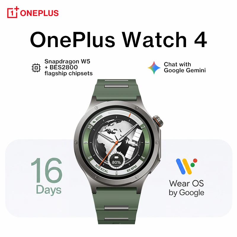 Reloj inteligente OnePlus Watch 2 1.5″ Wear OS