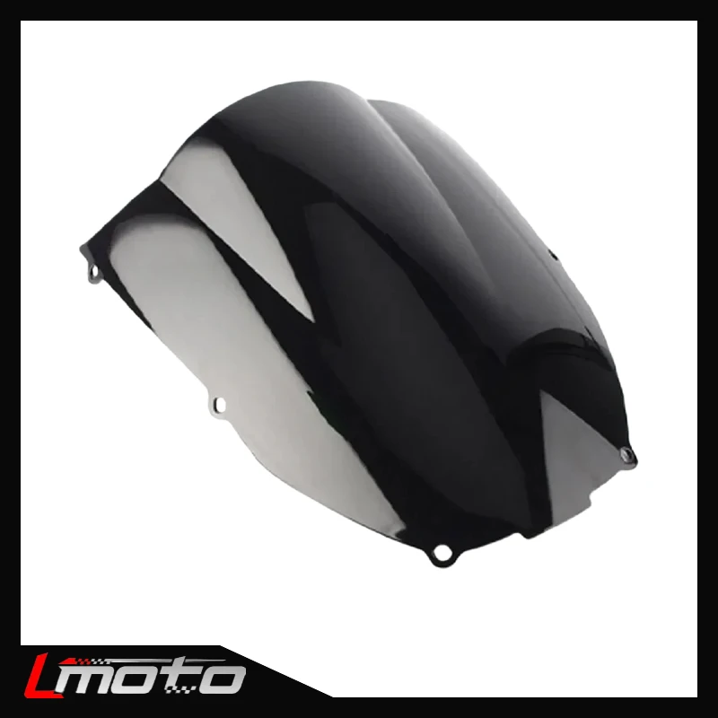 

For Kawasaki Ninja ZX6R 636 2000 2001 2002 Motorcycle Windshield WindScreen Double Bubble ZZR600 ZZR 600 ZX636 ZX 6R