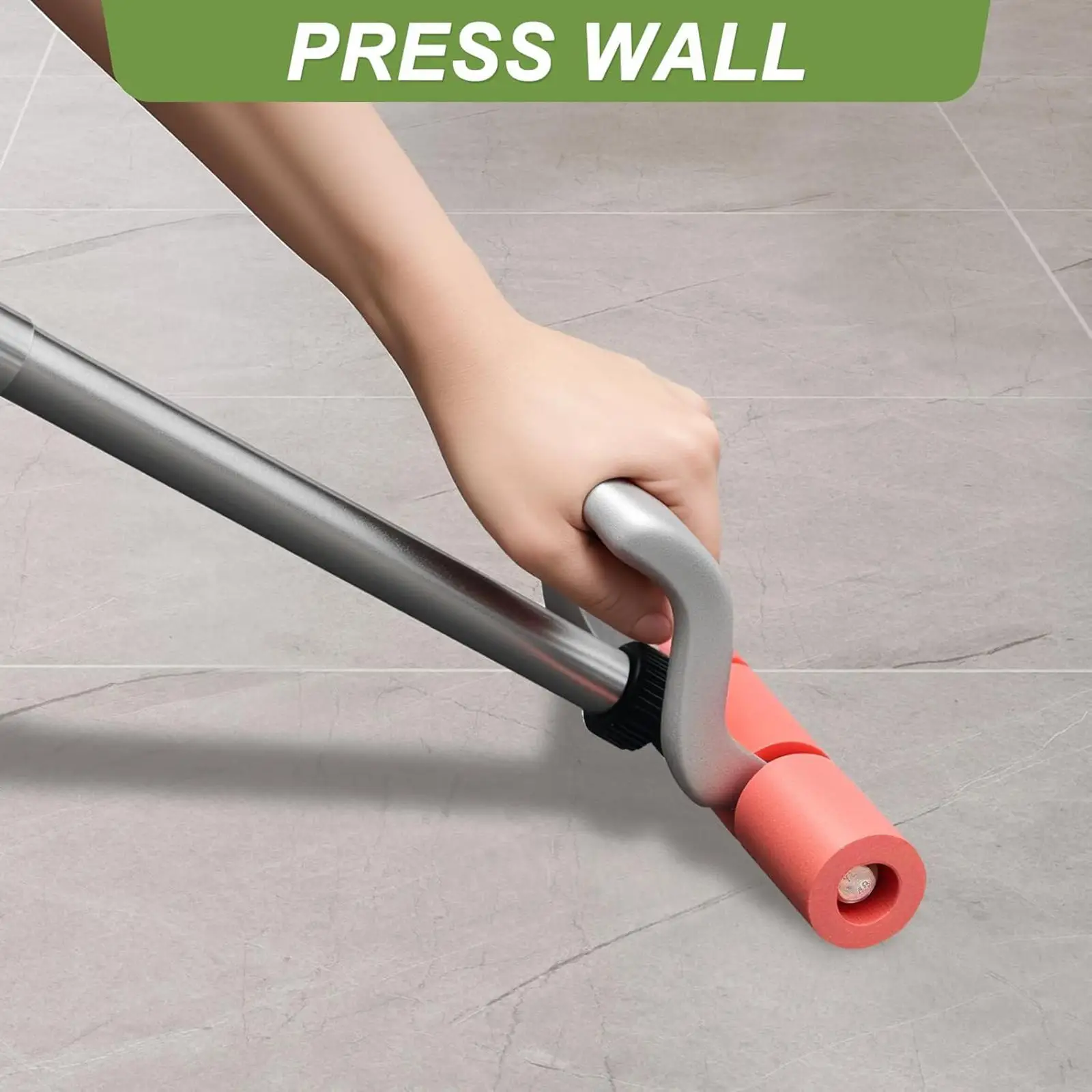 Telescoping Wallpaper Roller Rubber Floor Seam Press Roller Extendable Handle for Linoleum Carpet Tile Projects Telescoping Wallpaper Roller Rubber Floor Seam Press Roller Extendable Handle for Linoleum Carpet Tile Projects