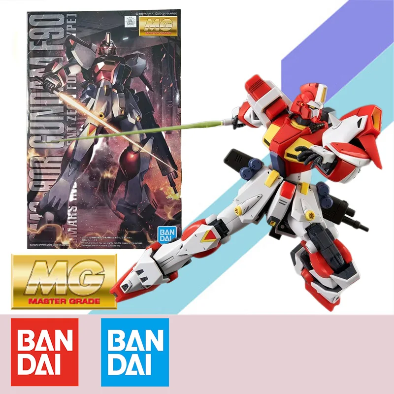 

Bandai Original MG 1/100 PB OMS-90R Gundam F90 Action Figure Assembly Robot Collection Toy Gift for Chilidren