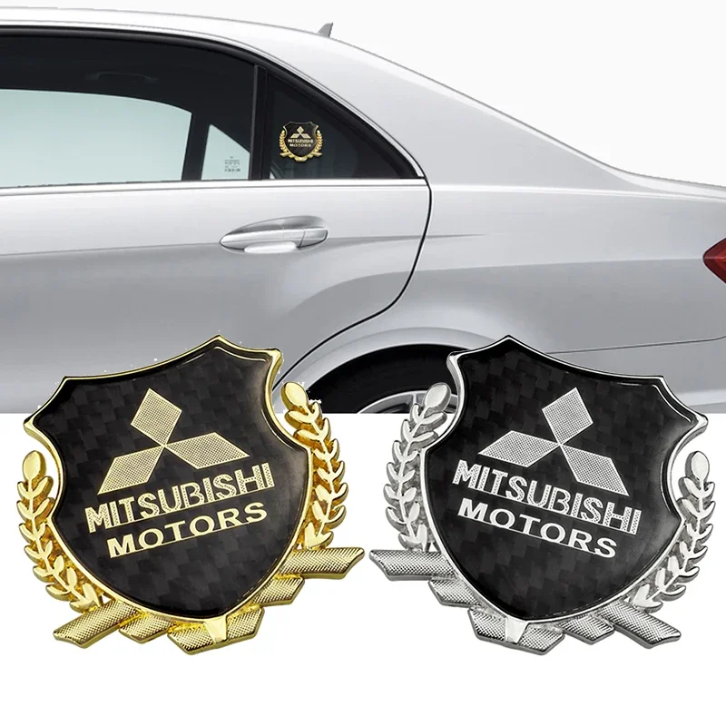 

Металлическая Эмблема из углеродного волокна для Mitsubishi Logo RALLIART ASX Lancer 9 10 L200 Pajero Outlander Eclipse оконная наклейка значок