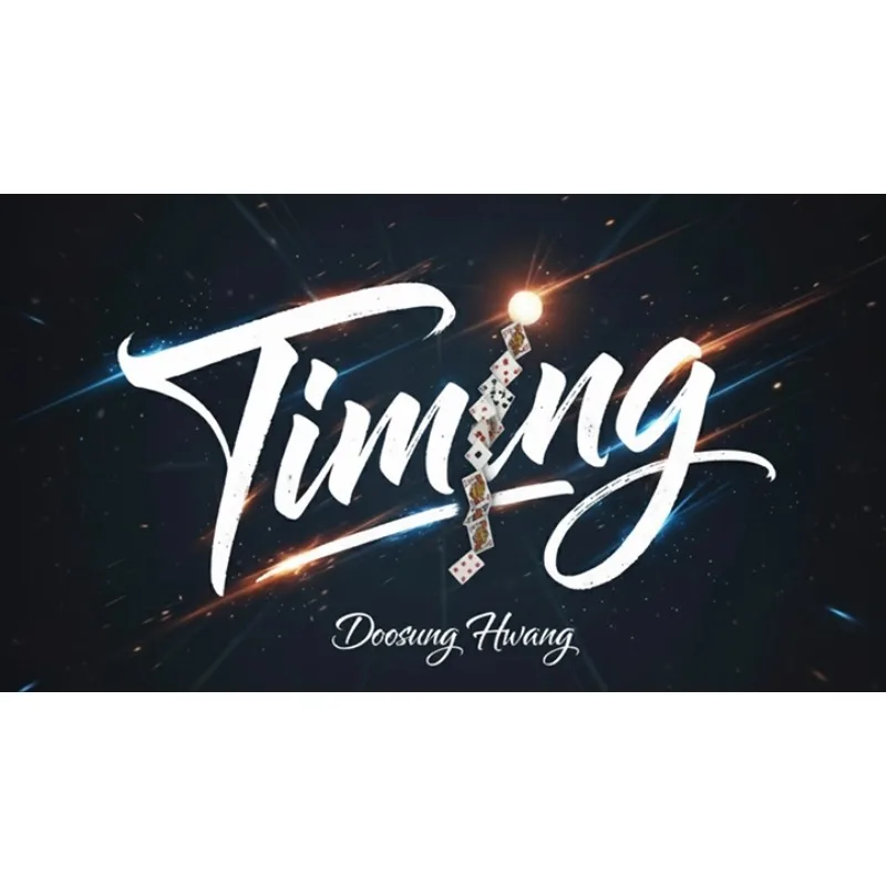 Doosung Hwang Timing Magic Trick – Close-Up Card Deck, Beginner-Friendly, Magician Gimmicks, Illusions & Props