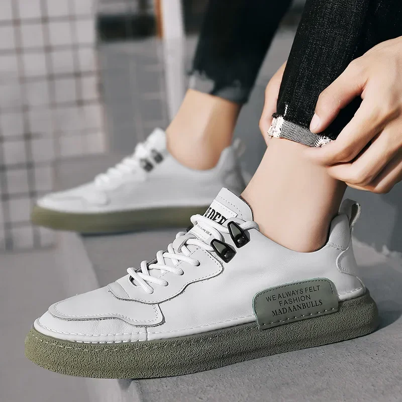 Zapatillas de deporte vulcanizadas transpirables hombre con cordones - imagen 3