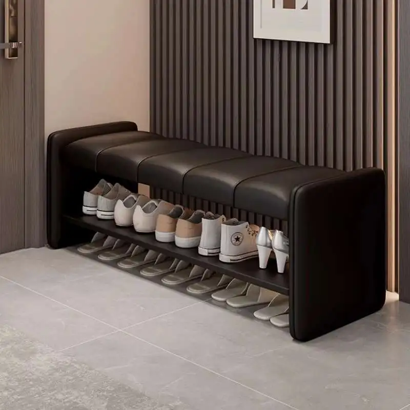 

Organizer Hallway Shoe Rack With Seat Living Room Shoerack Shoes Storage Bench System Shelf Entrance Hall Home For Furniture
