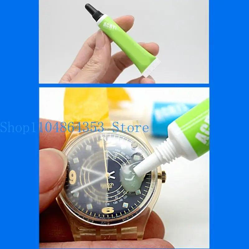 652F Portable Fast Acting Scratch Remover For Resin Acrylic Watch Crystals Use Professional Grade Polishing Compound
