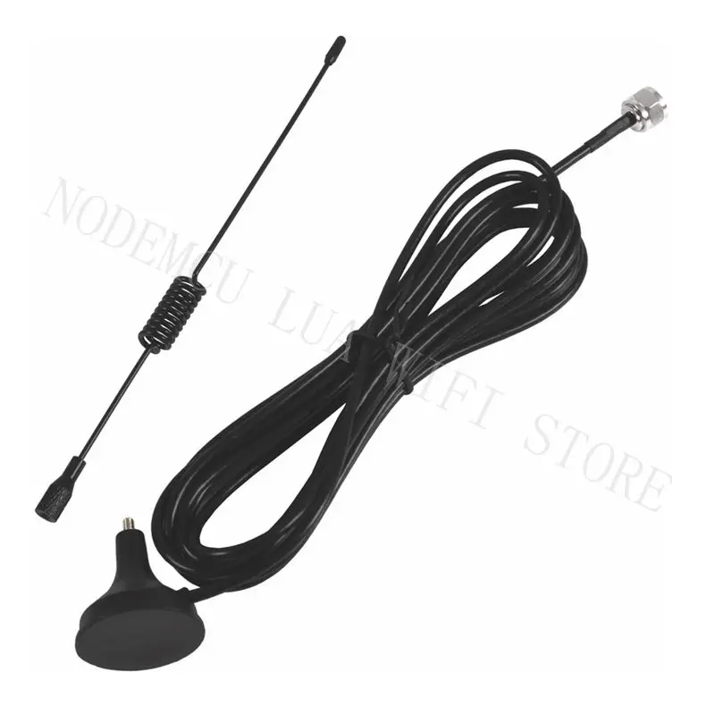 75 ohm fm estéreo antena base magnética masculino fm antena kit para yamaha onkyo etc receptor estéreo mesa receptor de rádio