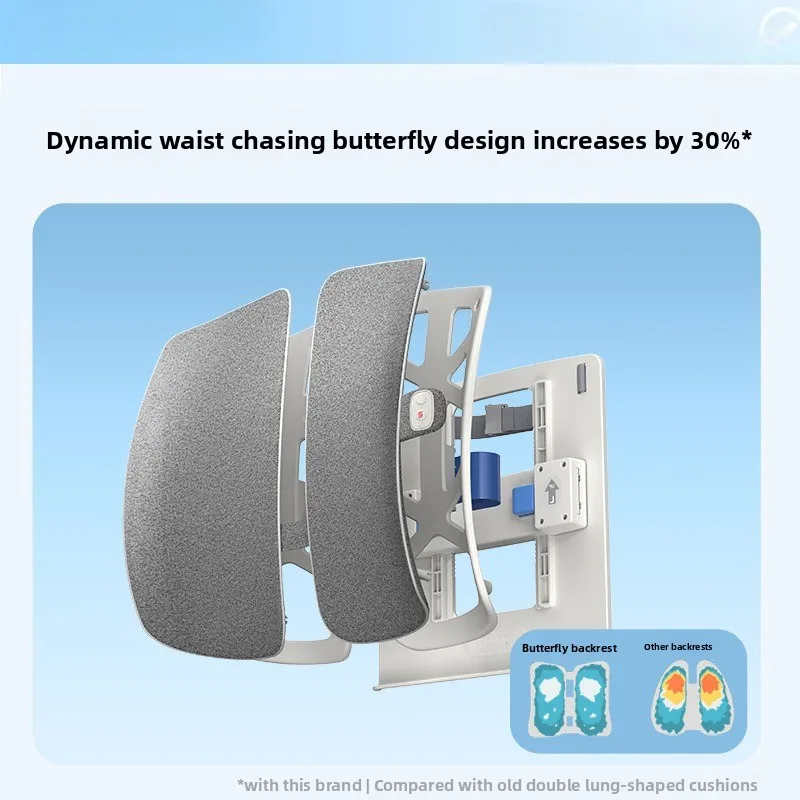 Ergonomic Multifunctional Heated Massage Cushions Office Workstation Seated Waist Protection Seat Backrest Pads Waist Support