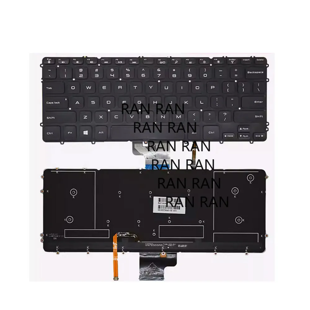 

Replacement Keyboards FOR Dell Precision M3800 XPS 15-9530 9530B P31F P31P Keyboard With Backlit Black