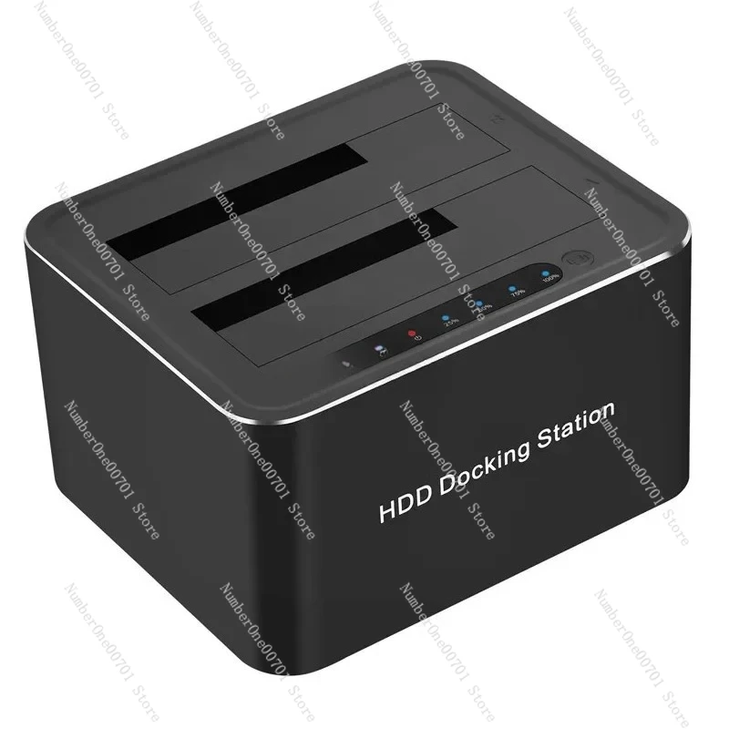 

USB 3.0 SATA с двумя жесткими дисками, мобильная коробка, автономная машина для клонирования для 2,5-3,5-дюймового жесткого диска SSD
