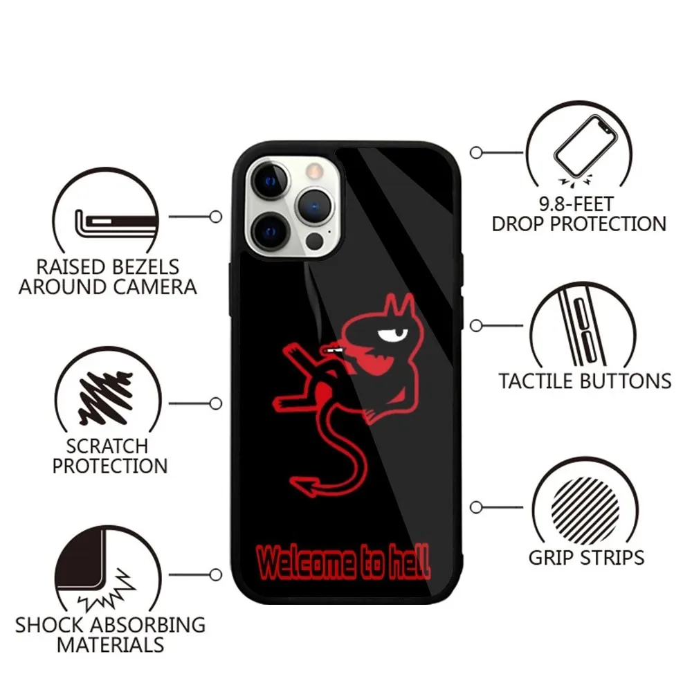 Anime D-Disenchantments Luci Phone Case For iPhone 16,15,14,13,12,11,Plus,Pro,Max,Mini Magsafe Magnetic Wireless Charging