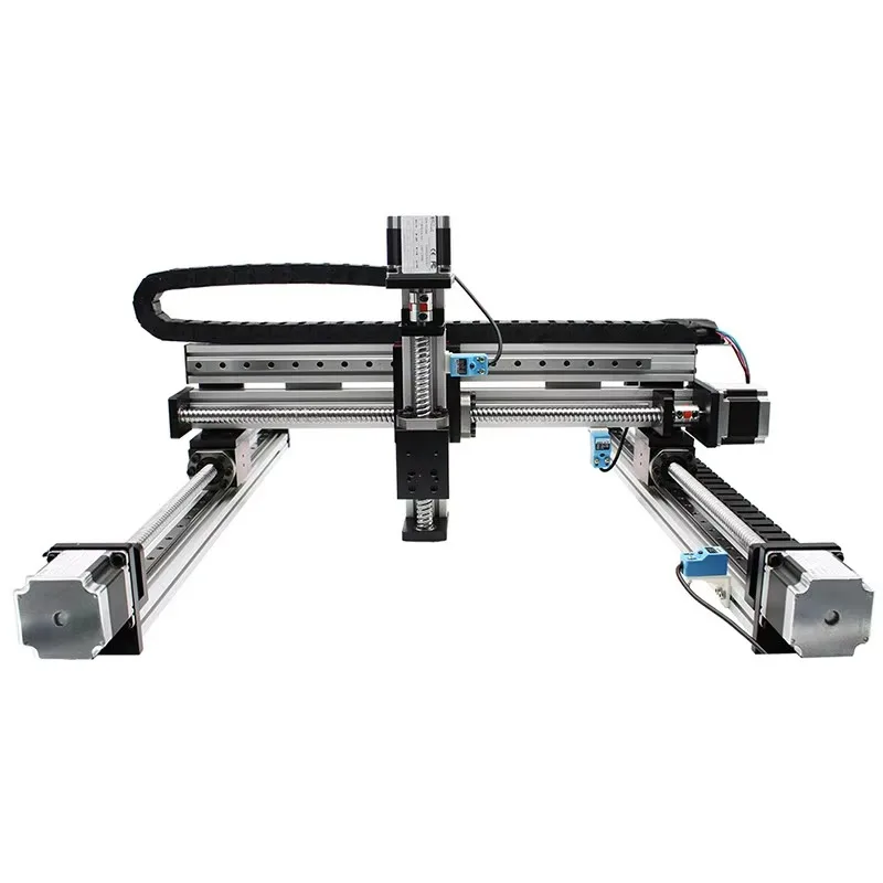 40 mm width 50-1000 mm Stroke Manual Ball Screw Linear Guide Platform Module Cross Slide Sfu1605 Xyz Shaft with Nema 17 23