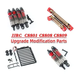 JJRC C8801 C8809 C8808 RC Remote Control Climbing Car Parts Upgrade Modified Accessories Metal Shock Absorber Drive Shaft