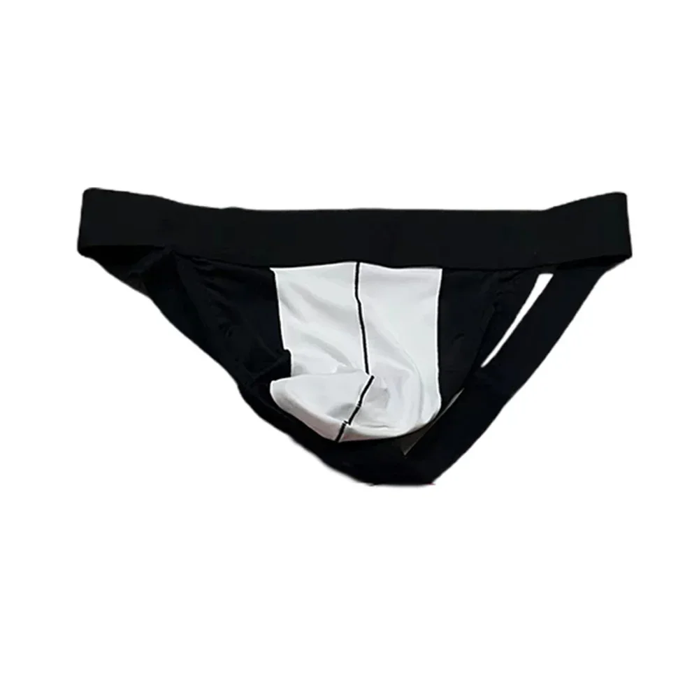 Men's Panties Jockstrap Breathable Lingerie Mens Sexy Underwear Backless Sissy Slips Briefs Low Rise Thongs Underpants Knickers