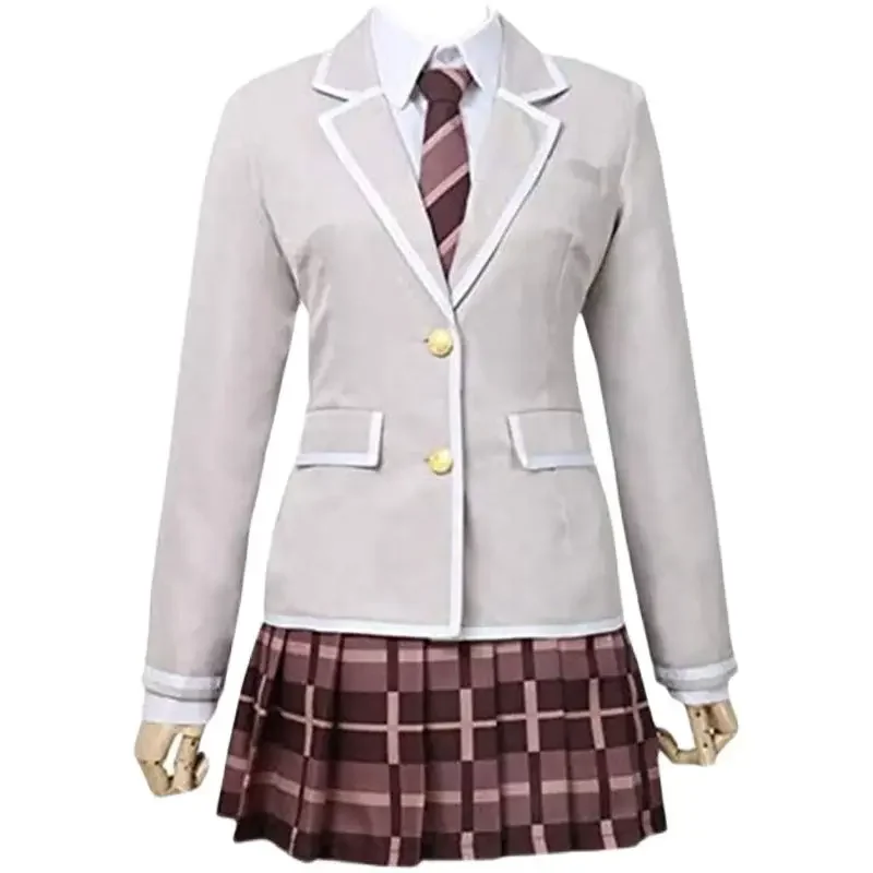 

Anime Cos Imai Lisa School Uniform Cosplay Costumes Halloween Outfit Custom Size