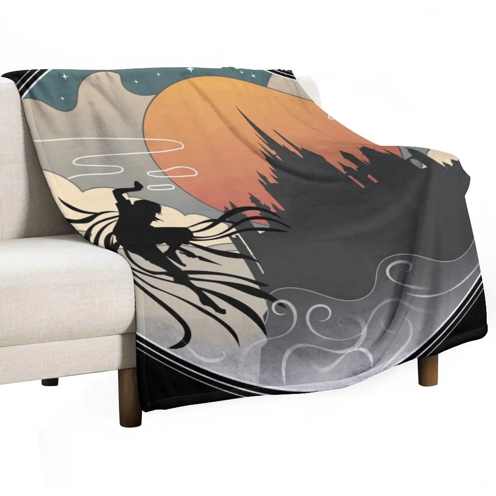 

Luthadel - Mistborn Throw Blanket Lightweight Cozy Blanket for Bed Sofa