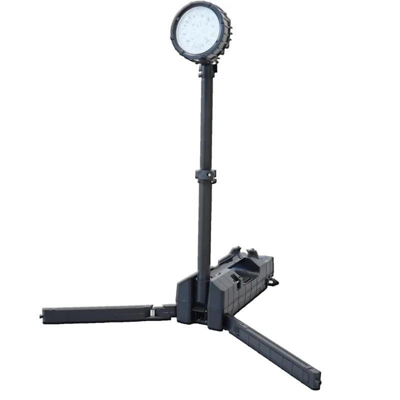 Mobile work lights, flood control emergency repair flood warning lifting lights