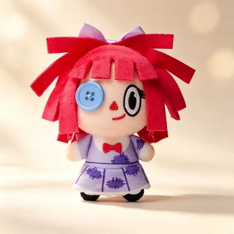 Popular Cartoon 10cm The Amazing Digital Circus Ragatha Nunu Body Plush Toy Suit Version Q Cartoon Stuffed Toy Keychain Gift