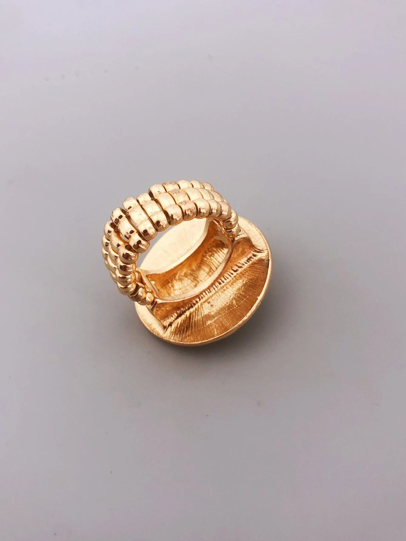 Unique Zinc Alloy Ring with Adjustable Lionhead Design rings for women