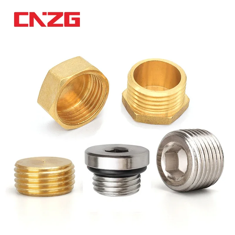 Copper forged reducing coupling adapter with male thread ends for brass pipe connections featuring 1/8 inch to 3/4 inch tapered