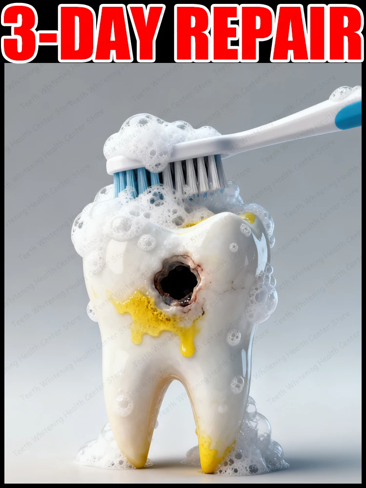 Use daily to repair earlyᶜᵃᵛⁱᵗⁱᵉˢ ᵃⁿᵈ ˢᵗʳᵉⁿᵍᵗʰᵉⁿteeth