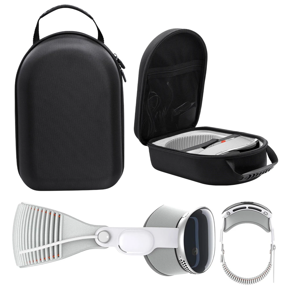 

VR Carrying Case for Vision Pro Anti-scratch EVA Storage Bag Handheld Hard Case VR Accessories