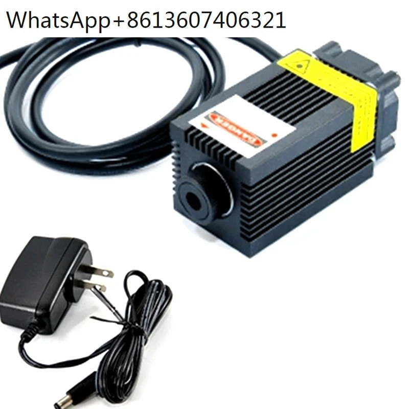 Imagem -02 - Módulo de Ponto de Diodo Laser Vermelho Ponto de Alta Potência Laser Semicondutor Lâmpada de Posicionamento Quadrado Escape Room 33x55 mm 650nm 660nm 250mw