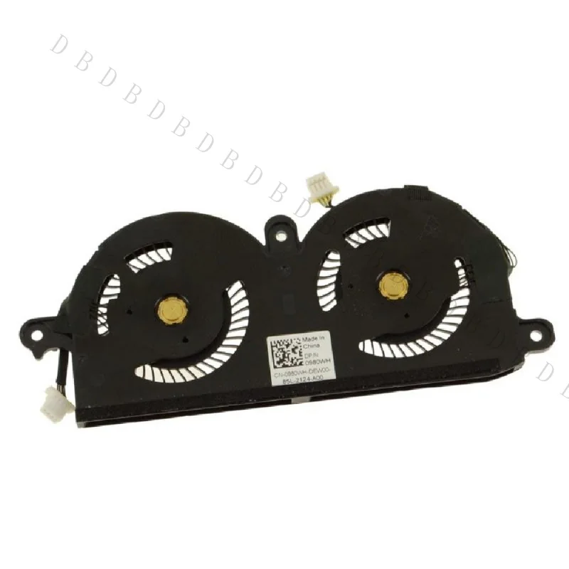 AA+New CPU Cooling Fan For Dell XPS 13 9370 9380 Laptop PN:0980WH 980WH