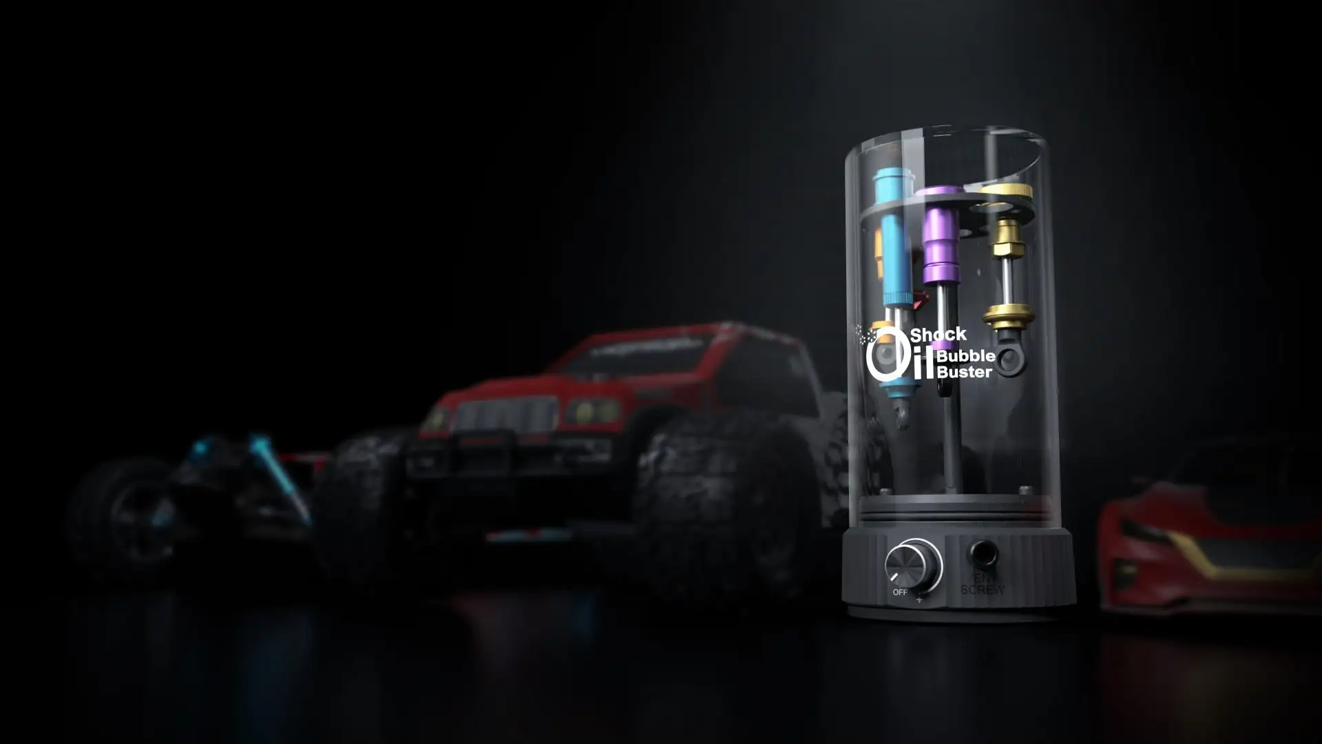 SKYRC Shock Oil Defoaming Machine for RC Car Shock Absorber Oil Degasser - Model Car Maintenance Tool - view 6