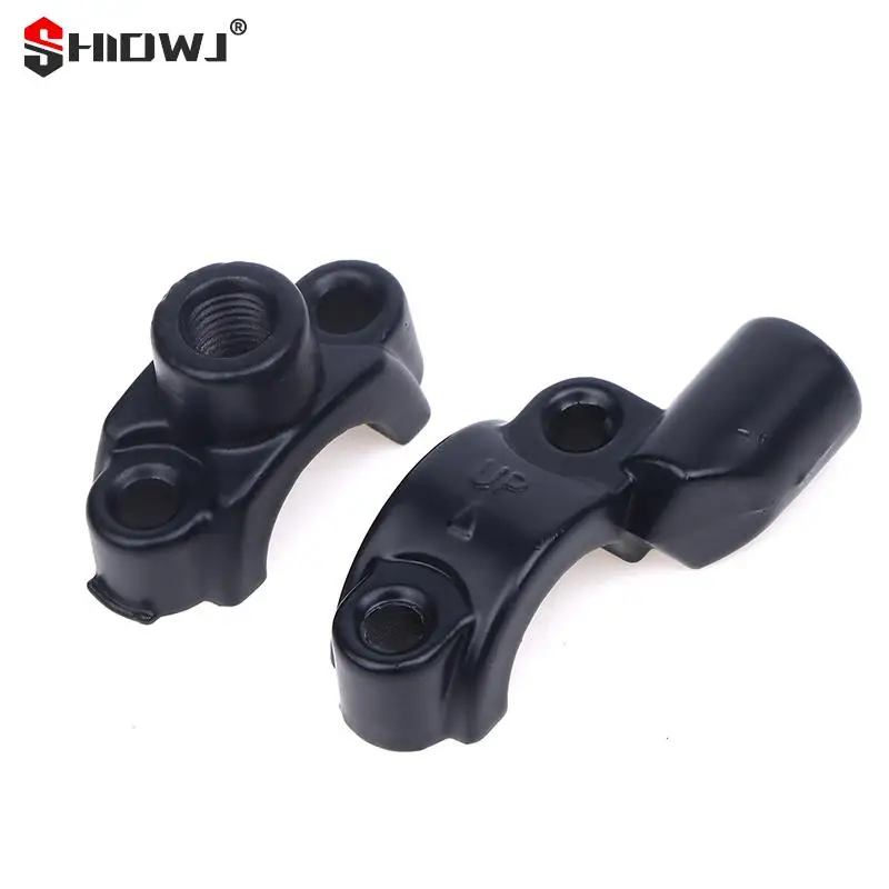 22mm Handlebar 10mm Thread Motorcycle Master Cylinder Brake Lever Mirror Mount Clamp Rear View Mirror Holder Accesories Motor