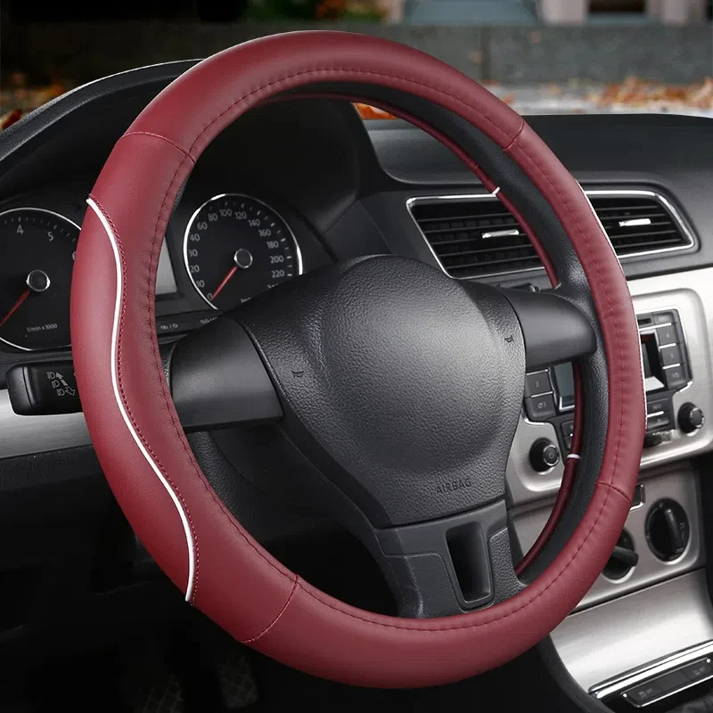 

For Volkswagen Jetta Santana Bora steering wheel cover, wear-resistant and anti-skid