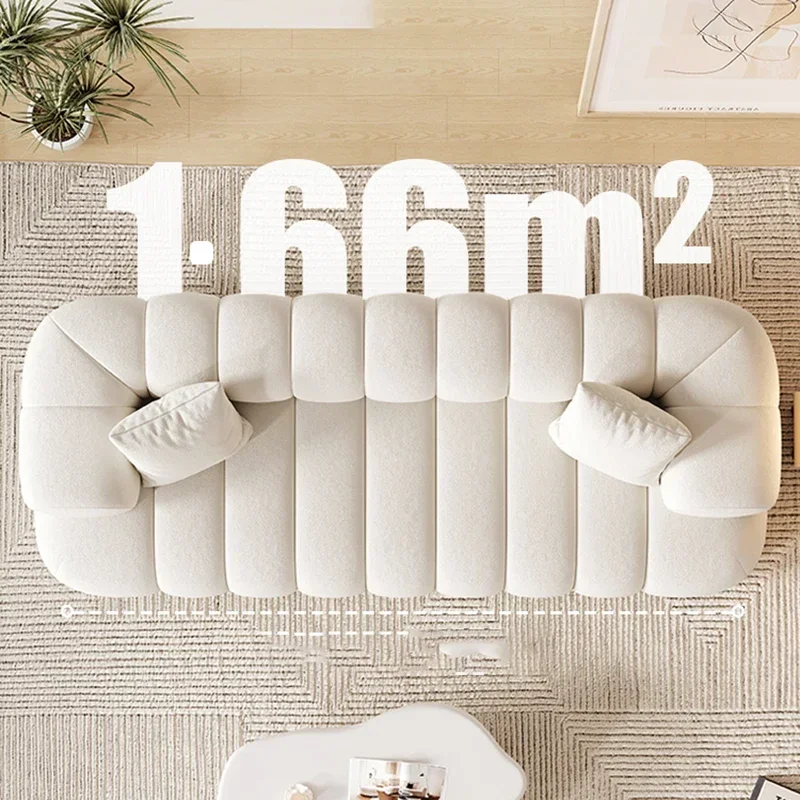 W europejskim minimalistycznym tkanina Sofa do salonu nowoczesna 2-osobowa Sofa do salonu sypialnia malutka domowa artykuły domowe rozpuszczalna