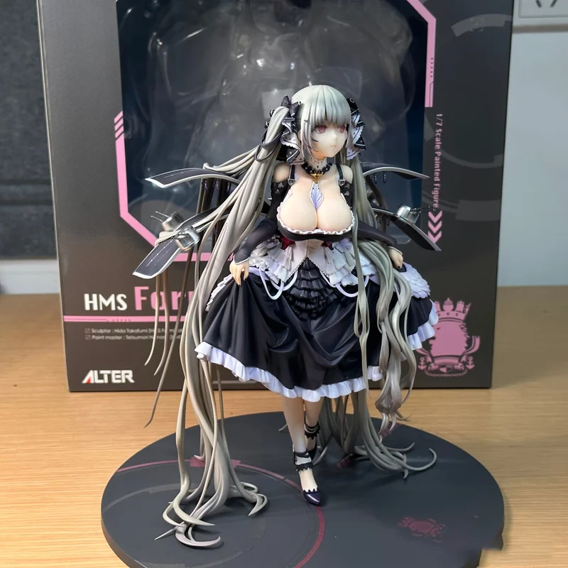 Azur Lane Formidable خادمة صورة بولي كلوريد الفينيل عمل الشكل أنيمي لعبة الطرفية تمثال تحصيل نموذج سطح المكتب زخرفة هدية عيد