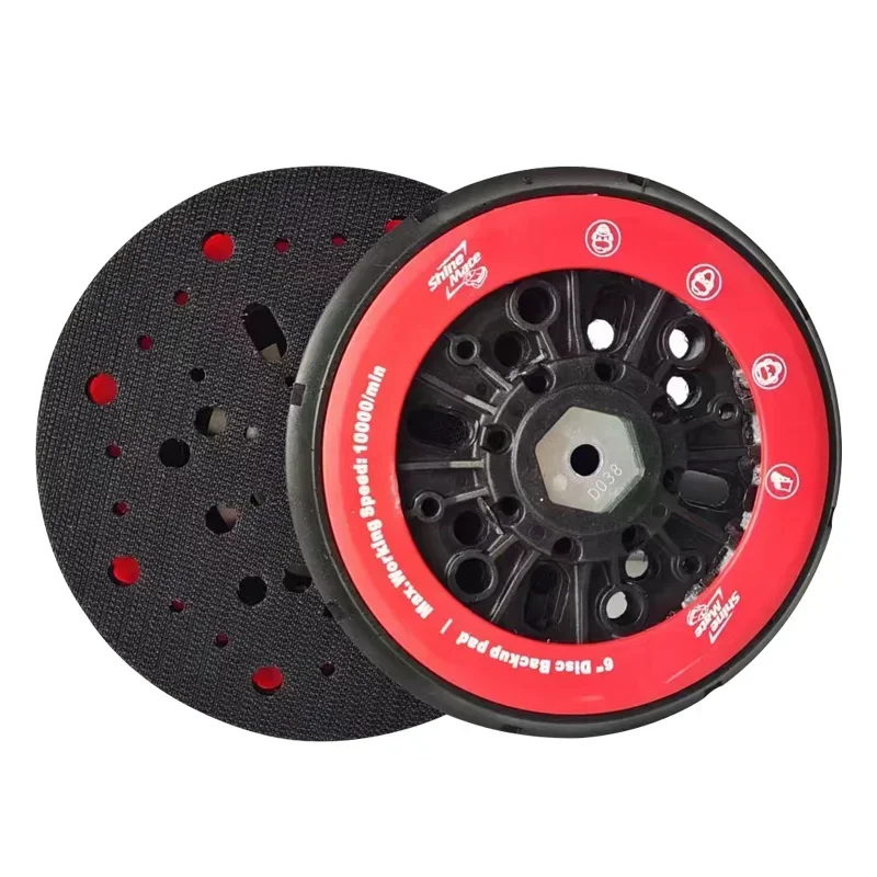 

Электрический лоток для наждачной бумаги, 6 "150 мм, основание диска для сухой шлифовальной машины, винтовая шлифовальная машина 8 мм, аксессуары для шлифовального инструмента