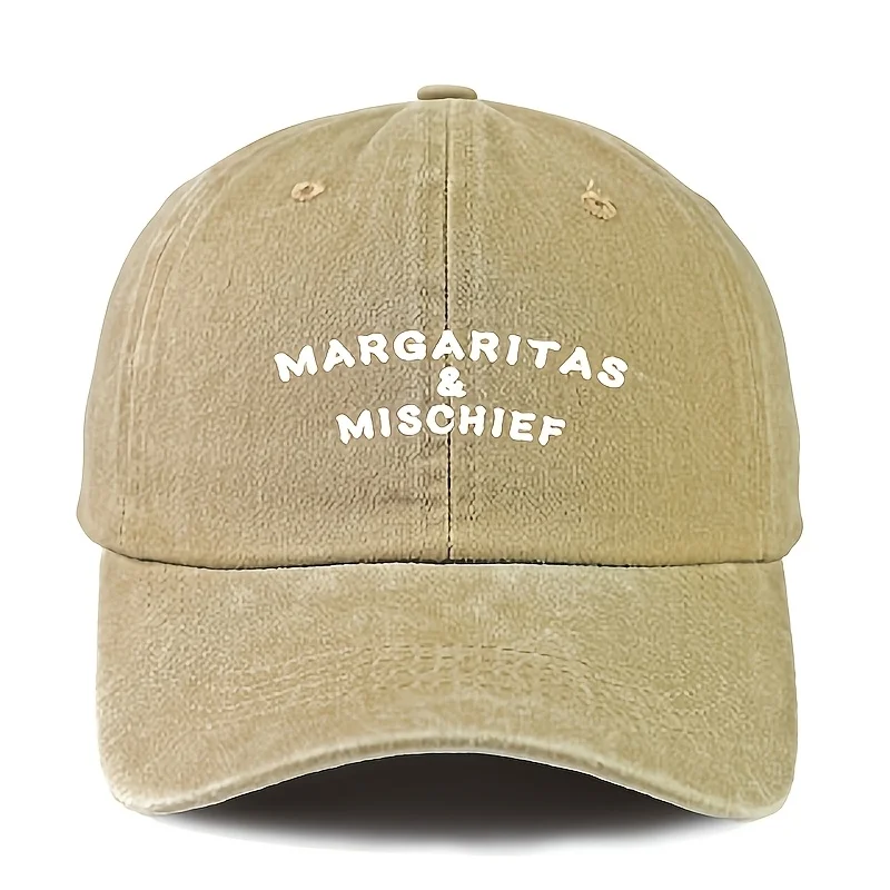 Customization Vintage Distressed Washed Look Baseball Cap - 
