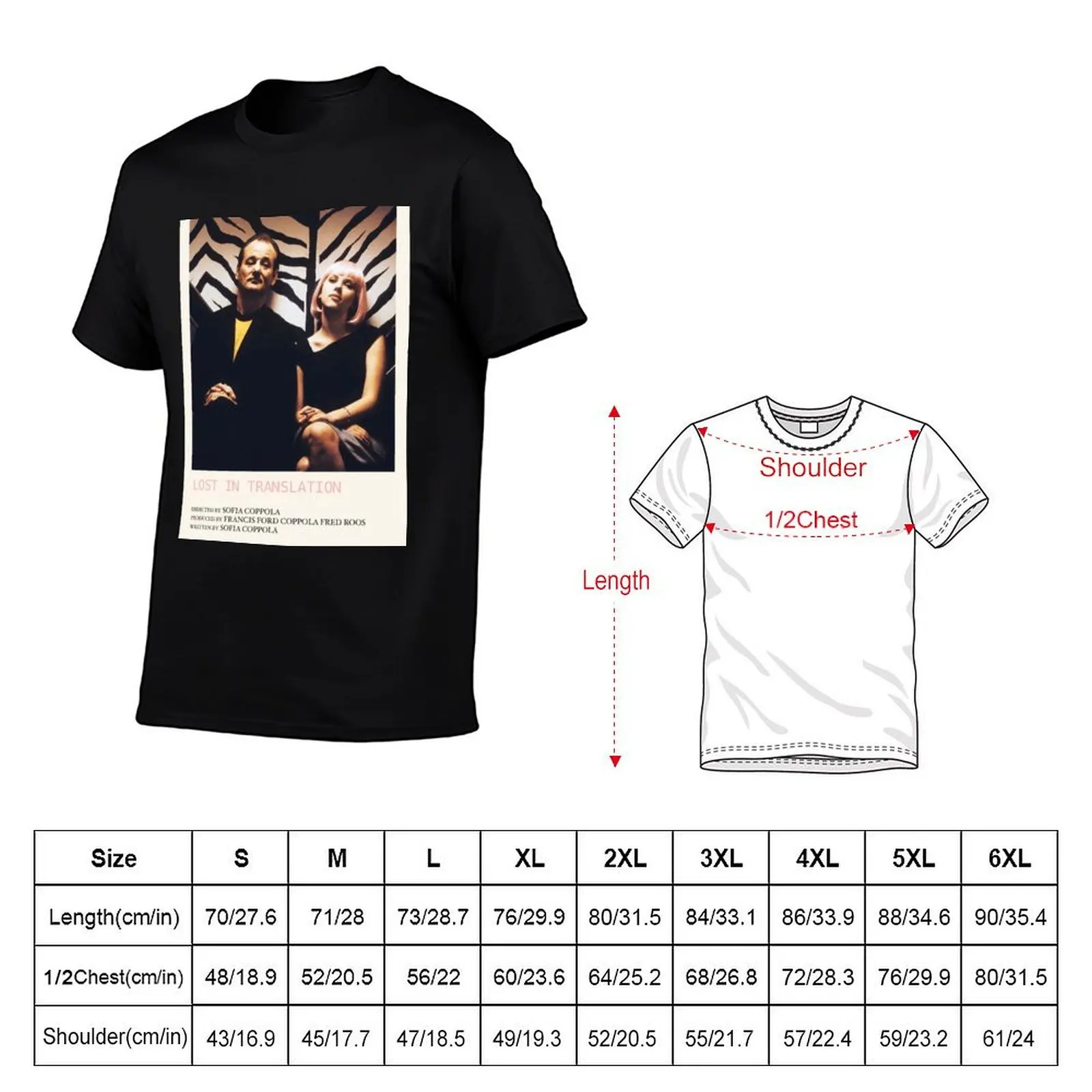 Lost in Translation T-Shirt quick drying tops plain mens graphic t-shirts anime