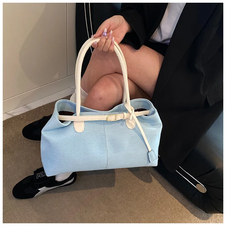 Fashionable Versatile Casual Large-Capacity Shoulder Bag for Women description 28