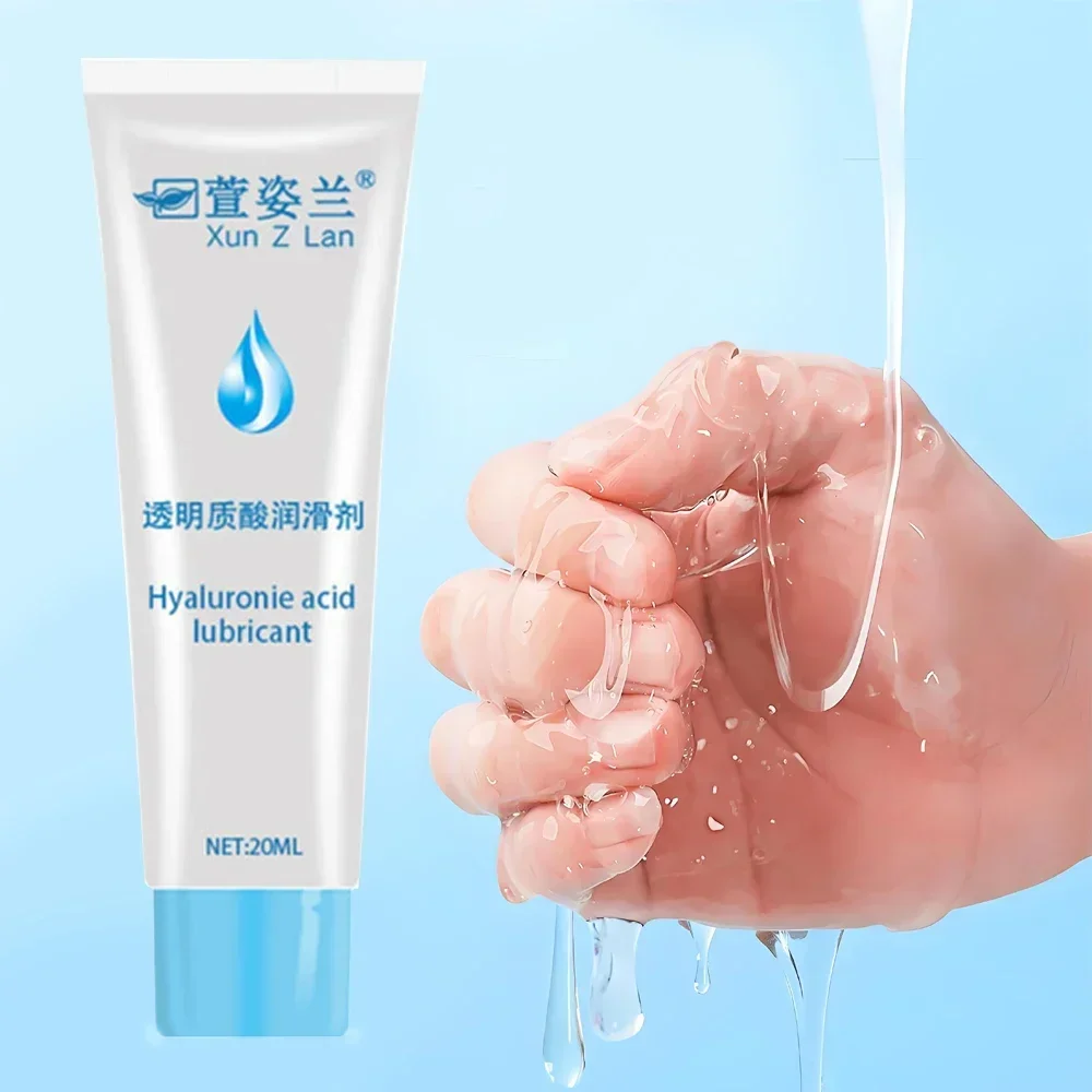 Water Based Lubricant for Sex Silk Touch Edible Anal Sex Lubricant Oral Gel Exciter for Women Orgasm Sex Lube Lubrication Cream