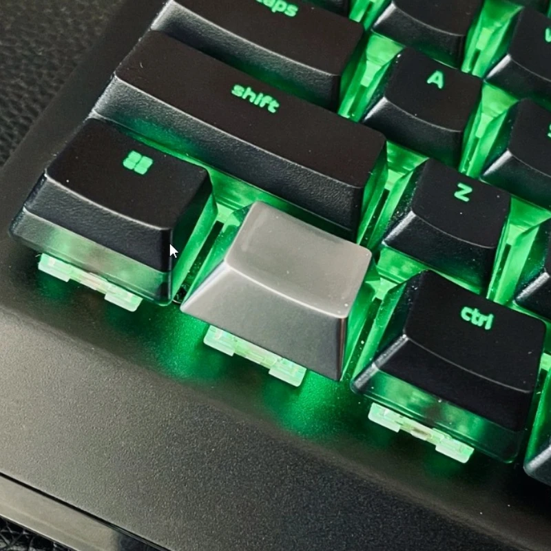 Metal Ctrl/Win/Alt Keycap Customized R1 Cherry Profile Three-colour Keyboard Cap for Gaming Mechanical Keyboard Accessories Gift