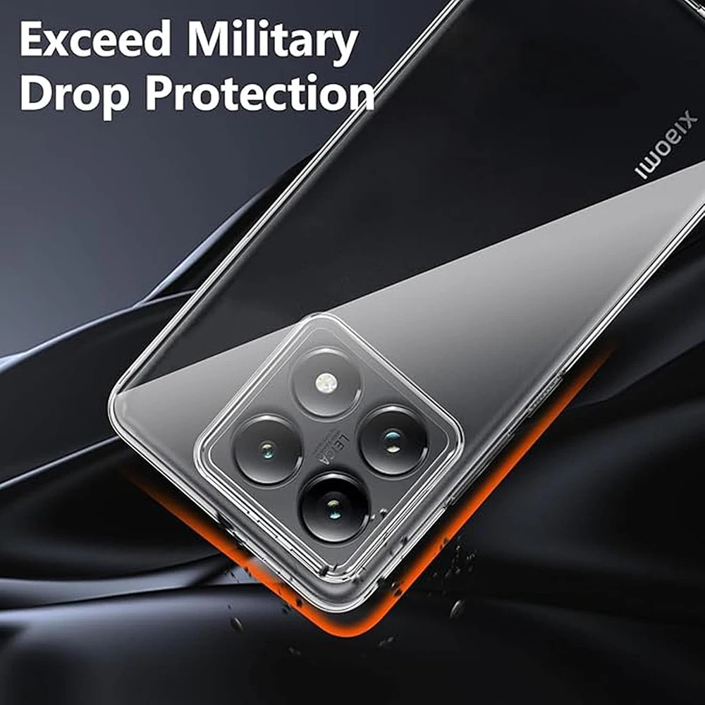 حافظة ناعمة من السيليكون لهاتف Xiaomi Mi 14T 14 13T 13 Pro غطاء خلفي شفاف رفيع للغاية مقاوم للصدمات Xiaomi 14 13 T Pro TPro Fundas #3