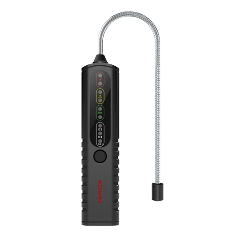 

YAWOA BF100 Автомобильный тестер тормозной жидкости 12 В Автомобильный инструмент для тормозного масла Поддержка DOT3 DOT4 DOT5.1 со светодиодным индикатором Проверьте дисплей